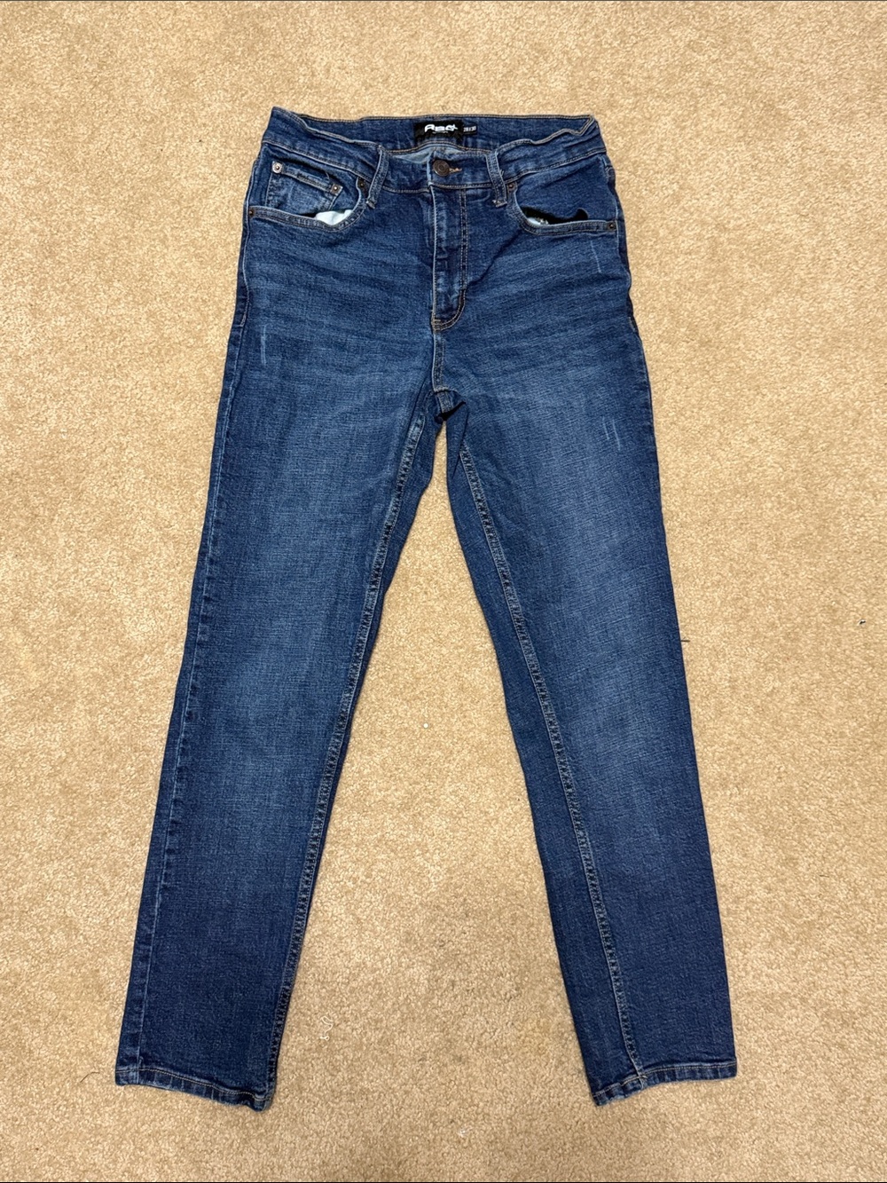 Classic High-Rise Dark Blue Women's Jeans RSQ